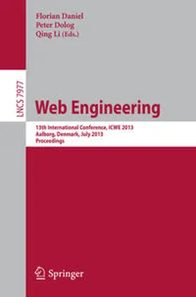Daniel / Dolog / Li |  Web Engineering | eBook | Sack Fachmedien