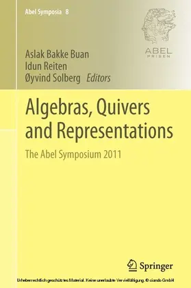 Buan / Reiten / Solberg |  Algebras, Quivers and Representations | eBook | Sack Fachmedien