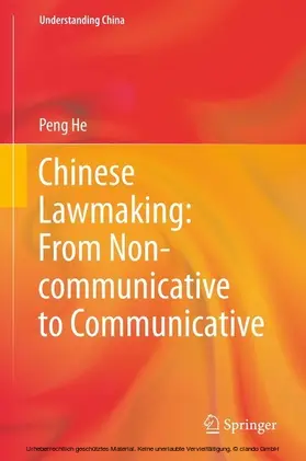 He |  Chinese Lawmaking: From Non-communicative to Communicative | eBook | Sack Fachmedien