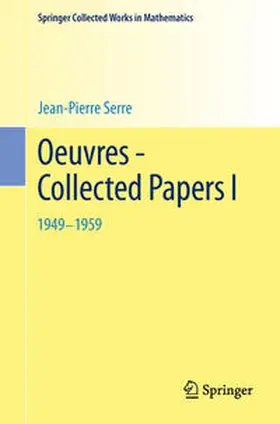 Serre |  Oeuvres - Collected Papers I | Buch |  Sack Fachmedien