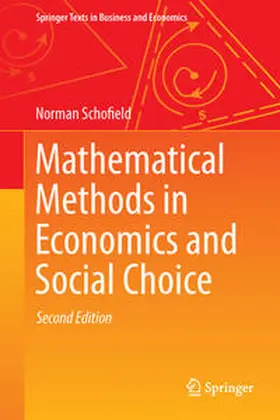 Schofield |  Mathematical Methods in Economics and Social Choice | eBook | Sack Fachmedien