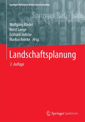 Riedel / Lange / Jedicke |  Landschaftsplanung | Buch |  Sack Fachmedien