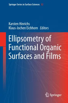 Hinrichs / Eichhorn | Ellipsometry of Functional Organic Surfaces and Films | E-Book | sack.de