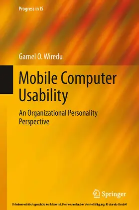 Wiredu |  Mobile Computer Usability | eBook | Sack Fachmedien