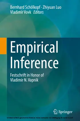 Schölkopf / Luo / Vovk | Empirical Inference | E-Book | sack.de