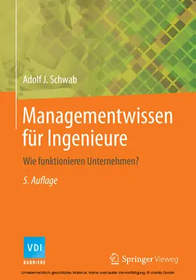 Schwab |  Managementwissen für Ingenieure | eBook | Sack Fachmedien
