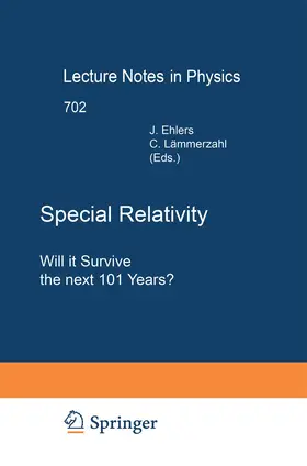Lämmerzahl / Ehlers |  Special Relativity | Buch |  Sack Fachmedien