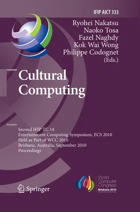 Nakatsu / Codognet / Tosa |  Cultural Computing | Buch |  Sack Fachmedien