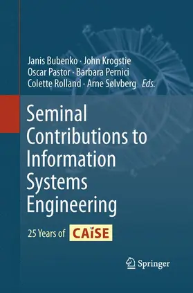 Bubenko / Krogstie / Sølvberg |  Seminal Contributions to Information Systems Engineering | Buch |  Sack Fachmedien