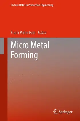 Vollertsen |  Micro Metal Forming | Buch |  Sack Fachmedien