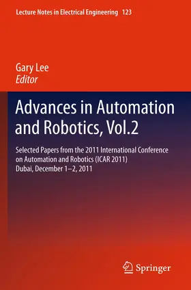 Lee |  Advances in Automation and Robotics, Vol.2 | Buch |  Sack Fachmedien