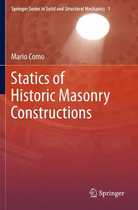 Como |  Statics of Historic Masonry Constructions | Buch |  Sack Fachmedien