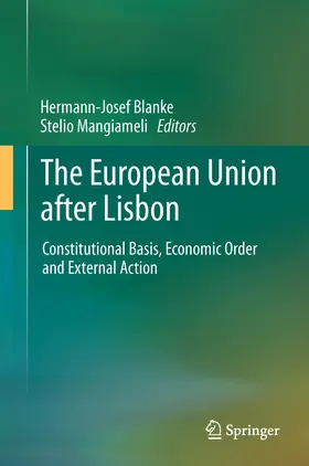 Blanke / Mangiameli |  The European Union after Lisbon | Buch |  Sack Fachmedien
