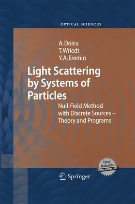 Doicu / Eremin / Wriedt |  Light Scattering by Systems of Particles | Buch |  Sack Fachmedien