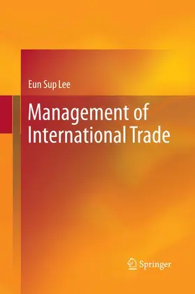 Lee |  Management of International Trade | Buch |  Sack Fachmedien