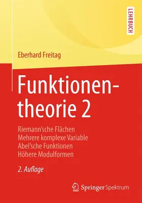 Freitag |  Funktionentheorie 2 | Buch |  Sack Fachmedien