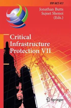 Shenoi / Butts |  Critical Infrastructure Protection VII | Buch |  Sack Fachmedien