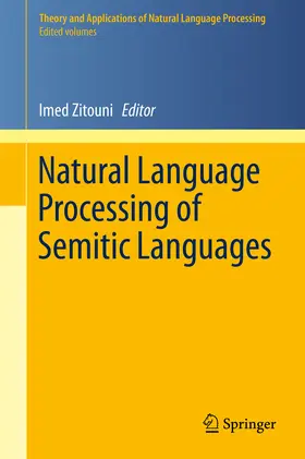 Zitouni |  Natural Language Processing of Semitic Languages | eBook | Sack Fachmedien
