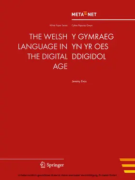 Rehm / Uszkoreit | The Welsh Language in the Digital Age | E-Book | sack.de