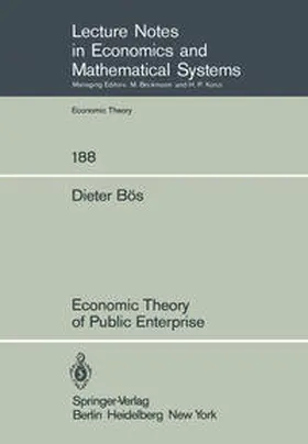 Bös |  Economic Theory of Public Enterprise | eBook | Sack Fachmedien