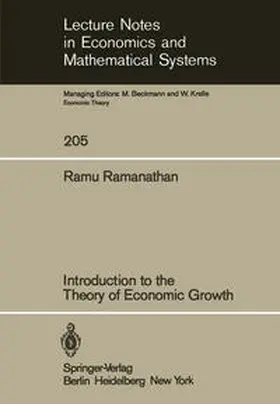 Ramanathan | Introduction to the Theory of Economic Growth | E-Book | sack.de