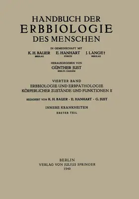  Erbbiologie und Erbpathologie Körperlicher ¿ustände und Funktionen II | Buch |  Sack Fachmedien