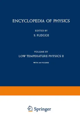 Flügge |  Low Temperature Physics II / Kältephysik II | Buch |  Sack Fachmedien