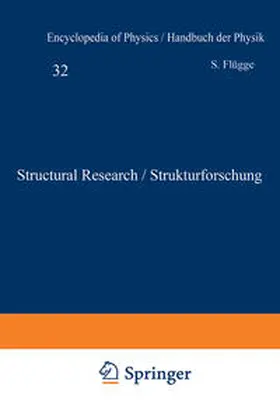 Guinier / Eller / Ringo | Structural Research / Strukturforschung | E-Book | sack.de