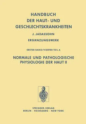 Schwarz / Spier / Stüttgen |  Normale und Pathologische Physiologie der Haut II | eBook | Sack Fachmedien