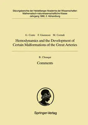 Conte / Giannessi / Cornali |  Hemodynamics and the Development of Certain Malformations of the Great Arteries. Comment | eBook | Sack Fachmedien