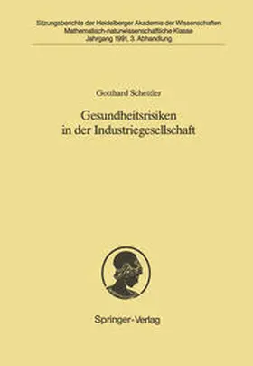 Schettler |  Gesundheitsrisiken in der Industriegesellschaft | eBook | Sack Fachmedien