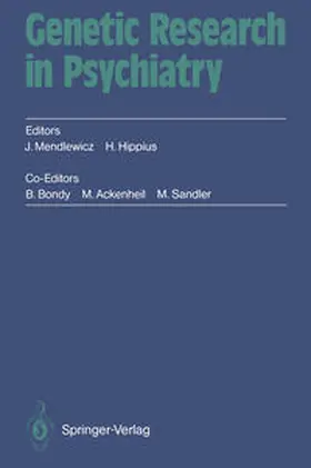 Mendlewicz / Hippius |  Genetic Research in Psychiatry | eBook | Sack Fachmedien