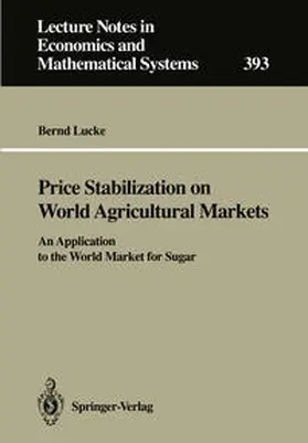 Lucke |  Price Stabilization on World Agricultural Markets | eBook | Sack Fachmedien