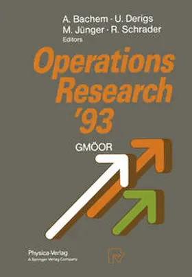 Bachem / Derigs / Jünger |  Operations Research ’93 | eBook | Sack Fachmedien