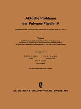 Fischer / Müller |  Aktuelle Probleme der Polymer-Physik | eBook | Sack Fachmedien