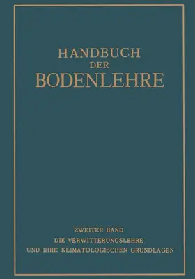 Blanck / Herzog |  Handbuch der Bodenlehre | Buch |  Sack Fachmedien