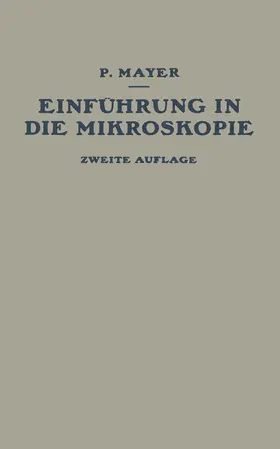 Mayer |  Einführung in die Mikroskopie | Buch |  Sack Fachmedien