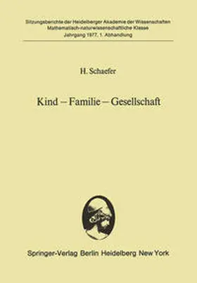 Schaefer |  Kind - Familie - Gesellschaft | eBook | Sack Fachmedien