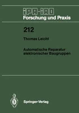 Leicht |  Automatische Reparatur elektronischer Baugruppen | eBook | Sack Fachmedien