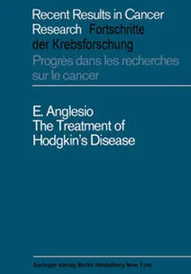 Anglesio |  The Treatment of Hodgkin’s Disease | eBook | Sack Fachmedien