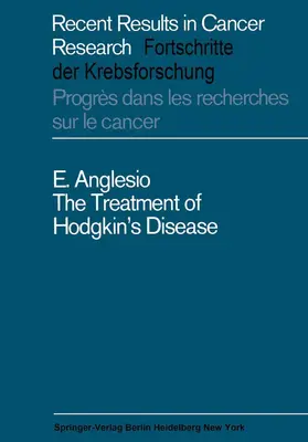 Anglesio |  The Treatment of Hodgkin's Disease | Buch |  Sack Fachmedien