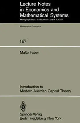 Faber |  Introduction to Modern Austrian Capital Theory | eBook | Sack Fachmedien
