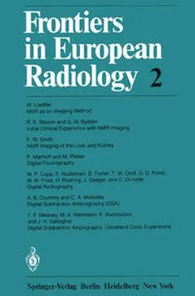  Frontiers in European Radiology | eBook | Sack Fachmedien