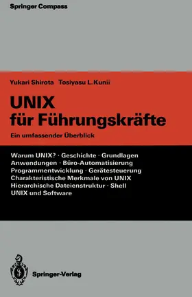 Shirota / Kunii |  UNIX für Führungskräfte | Buch |  Sack Fachmedien