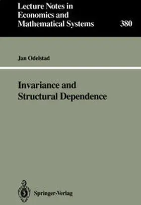 Odelstad |  Invariance and Structural Dependence | eBook | Sack Fachmedien