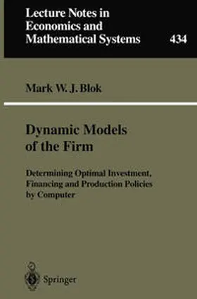 Blok / Kearney |  Dynamic Models of the Firm | eBook | Sack Fachmedien
