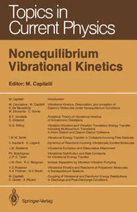 Capitelli |  Nonequilibrium Vibrational Kinetics | eBook | Sack Fachmedien