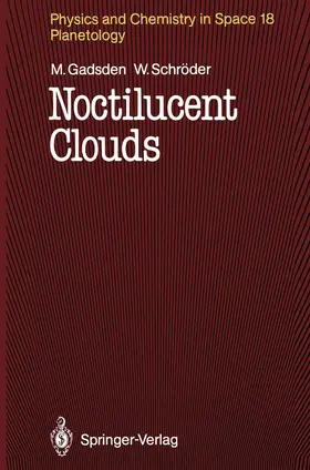 Gadsden / Schröder |  Noctilucent Clouds | Buch |  Sack Fachmedien