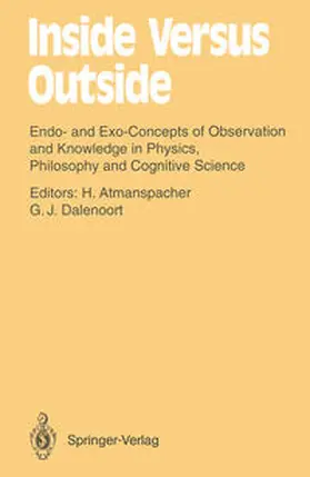 Dalenoort / Atmanspacher |  Inside Versus Outside | Buch |  Sack Fachmedien