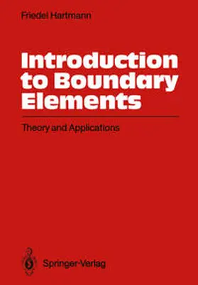 Hartmann |  Introduction to Boundary Elements | eBook | Sack Fachmedien